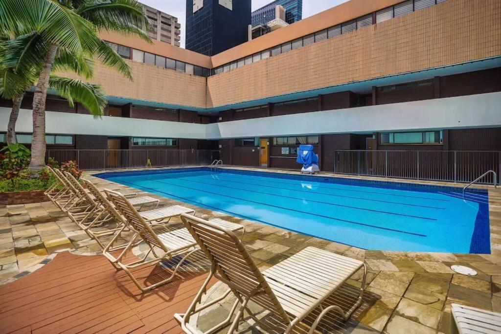 2Br Downtown High Ceiling Free Parking And Wifi Lägenhet Honolulu Exteriör bild